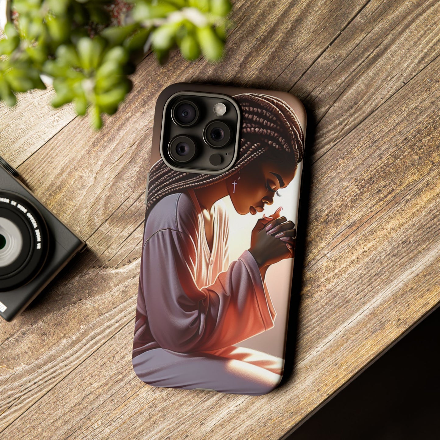 Spiritual Prayer Phone Case - Tough Cases with Inspirational Design