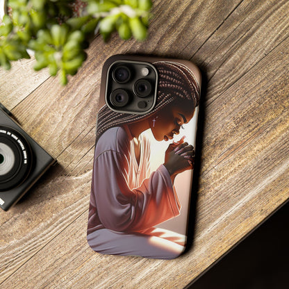 Spiritual Prayer Phone Case - Tough Cases with Inspirational Design