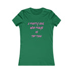 A Pretty Girl Who Prays Women's Tee– trending faith Inspired Tee in various colors