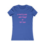 A Pretty Girl Who Prays Women's Tee– trending faith Inspired Tee in various colors