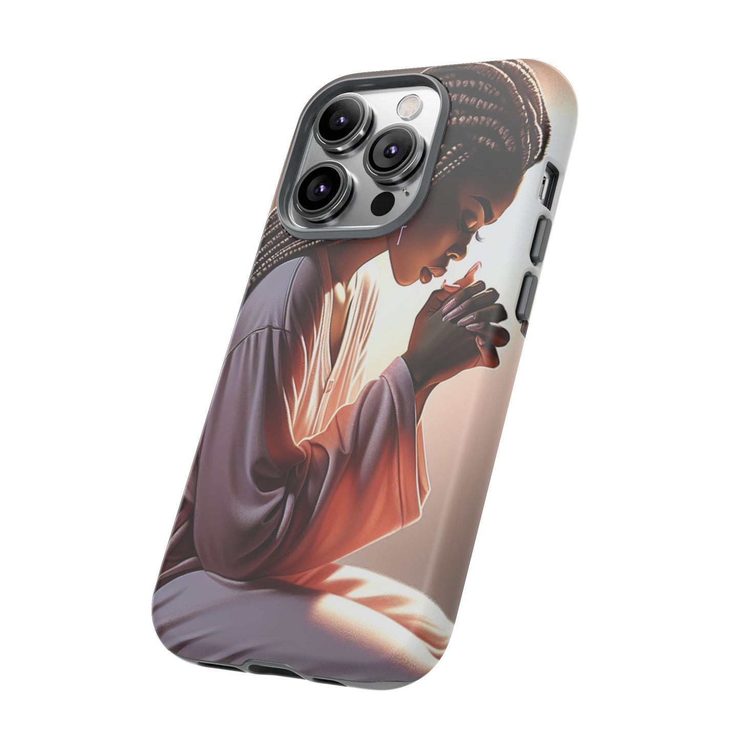Spiritual Prayer Phone Case - Tough Cases with Inspirational Design