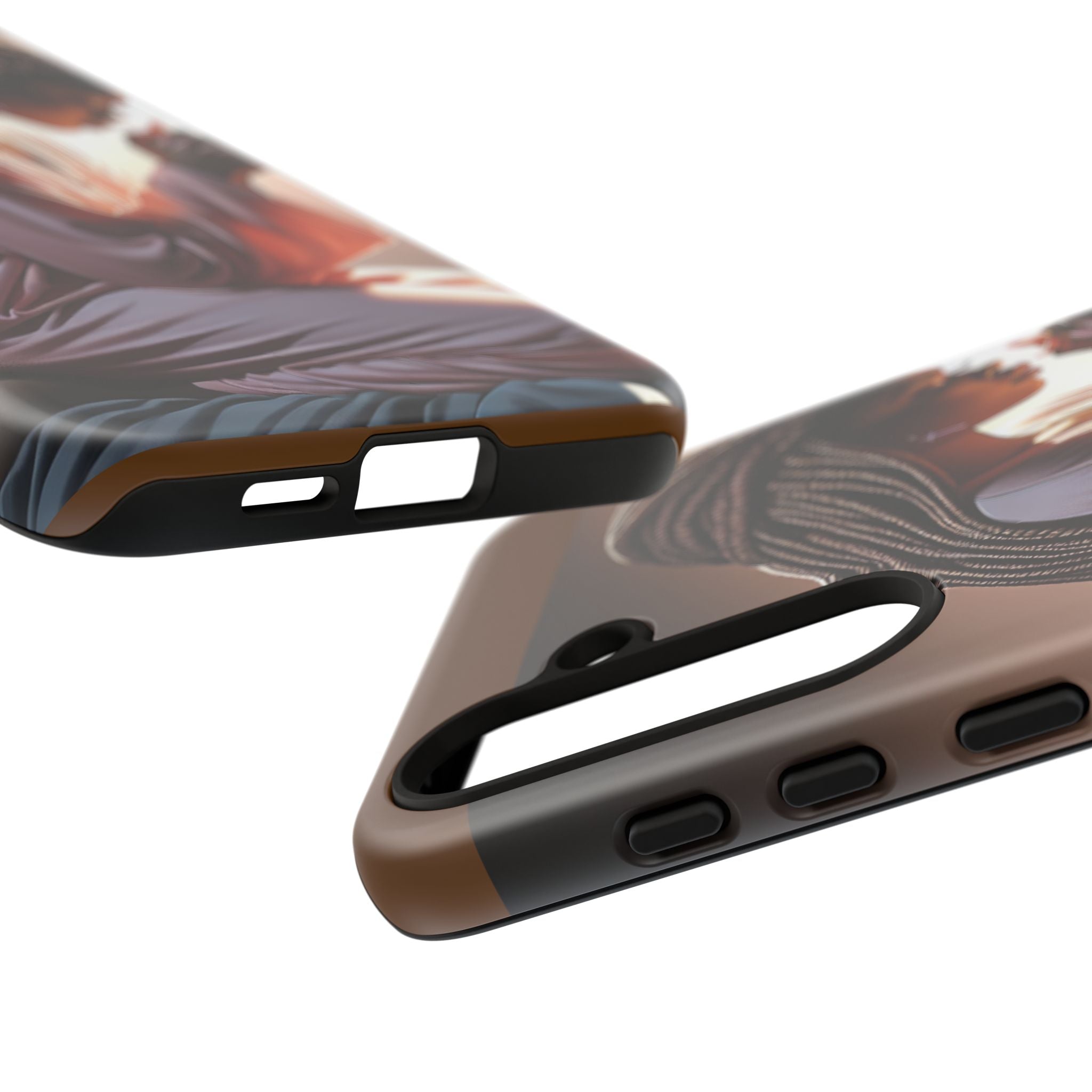 Cell phone case-Woman Praying-Spiritual Prayer Phone Case - Tough Cases with Inspirational Design