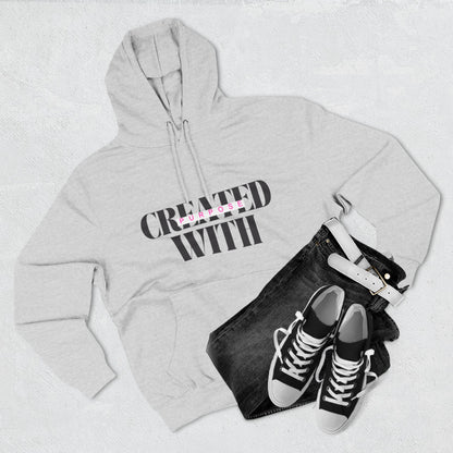 Created With Purpose Hoodie — Inspirational Faith Graphic Hoodie