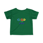 Toddler Child of God Infant Tee — Colorful Religious Baby T‑Shirt
