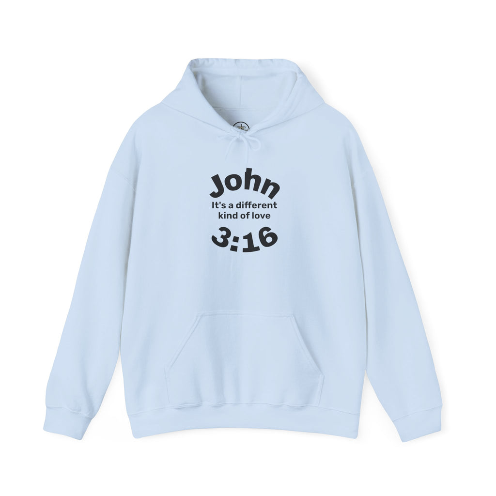 'For God so loved the word'-John 3:16- Unisex Hoodie, Heavy Blend Sweatshirt, Cozy, Inspirational,