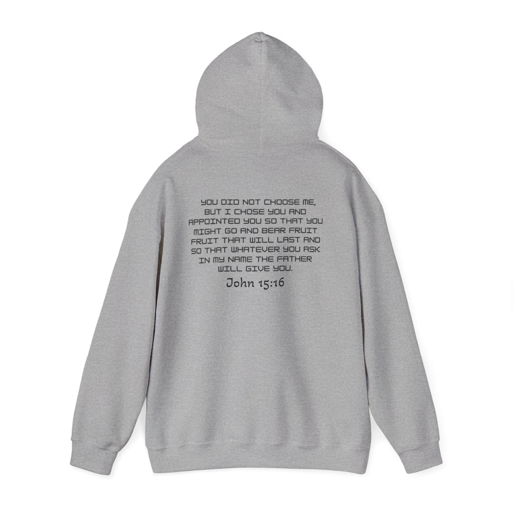 GOD SQUAD by The FOG BRAND- Unisex Hooded Sweatshirt with scripture-Spiritual Gift, Cozy Lounge Wear, Inspirational Apparel, Christian Apparel