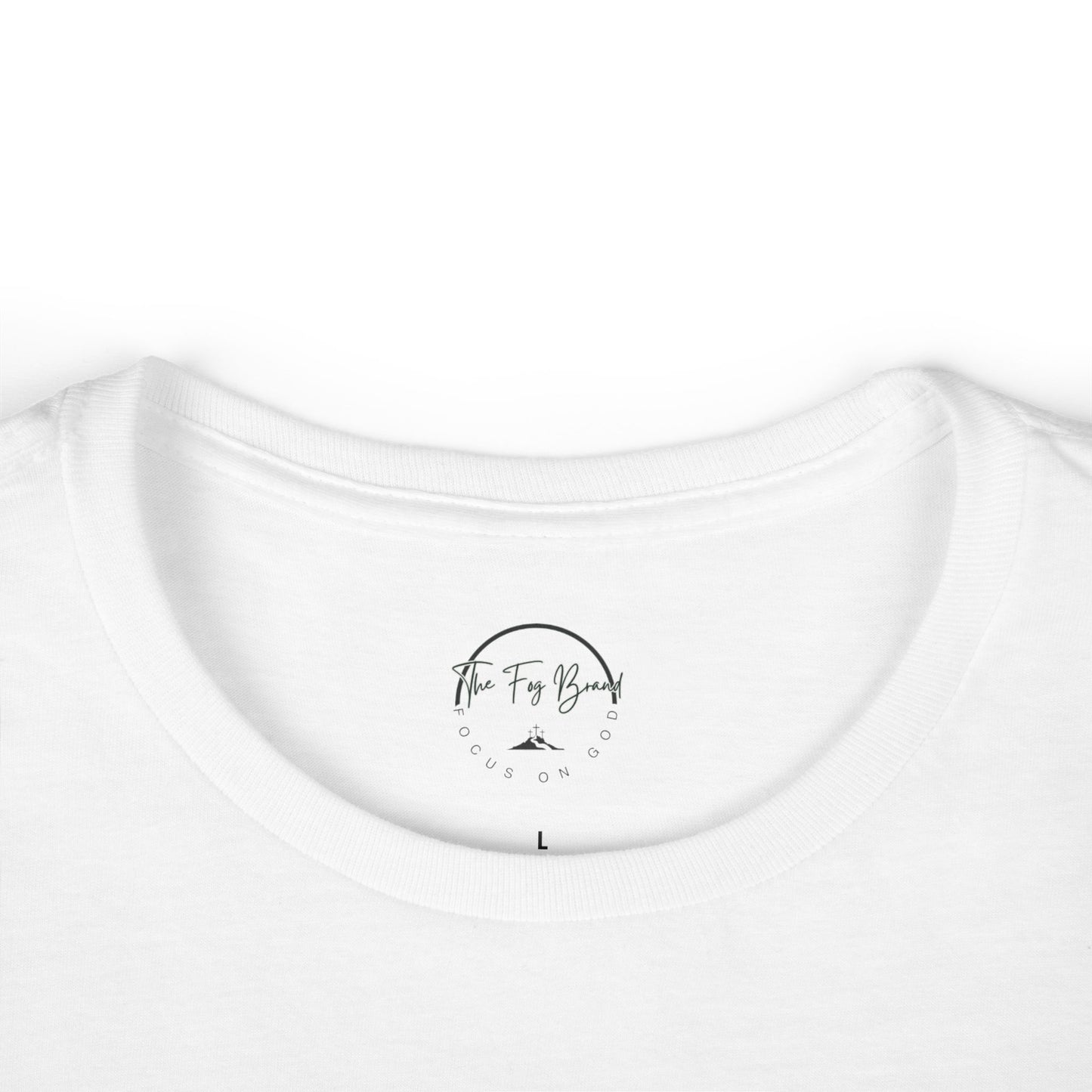 Women's Inspirational Bible Verse Tee, Softstyle T-Shirt, Faith-Based Gift, Christian Apparel, Spiritual Wear,