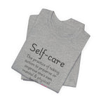 Embrace Self-Care Unisex Jersey Tee