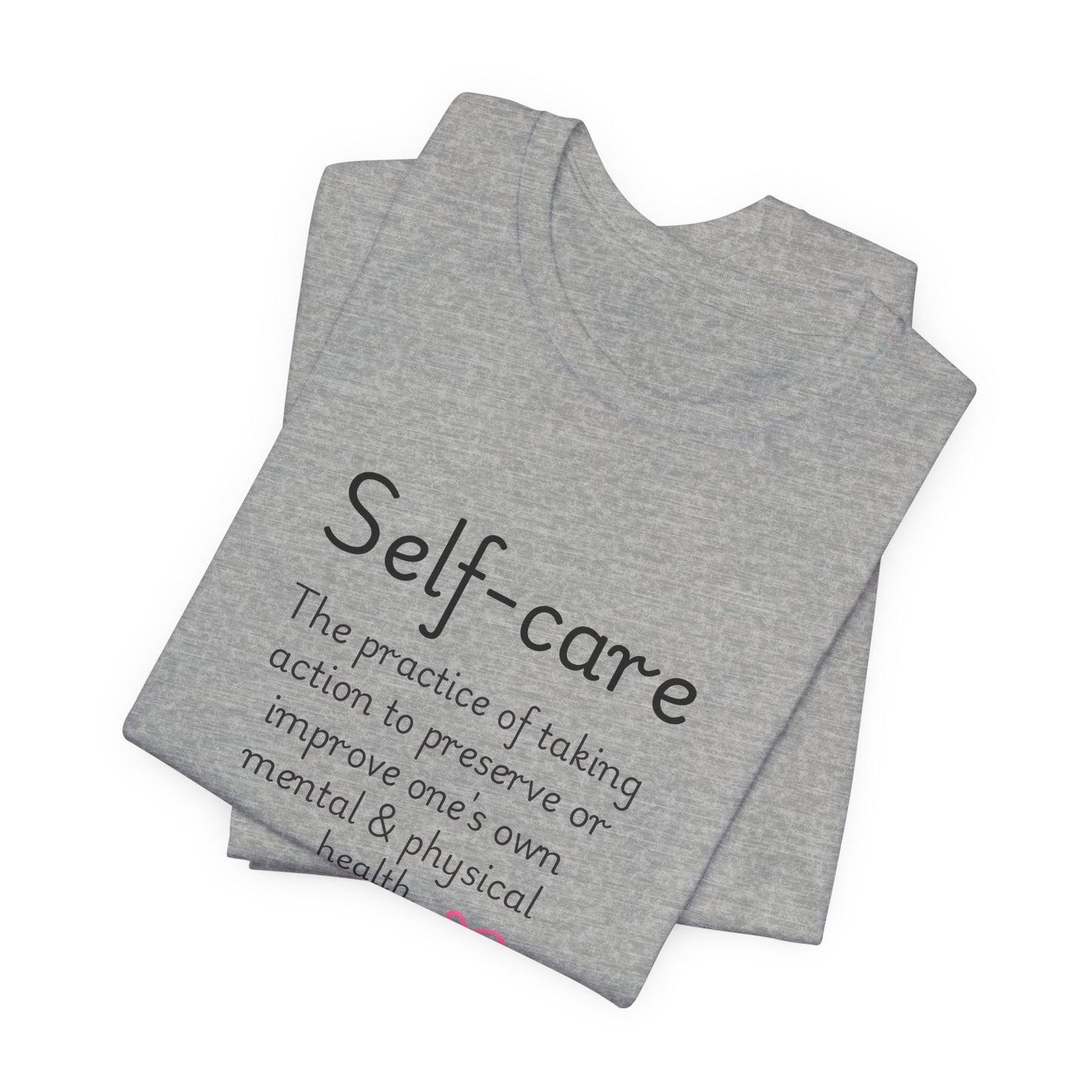 Embrace Self-Care Unisex Jersey Tee