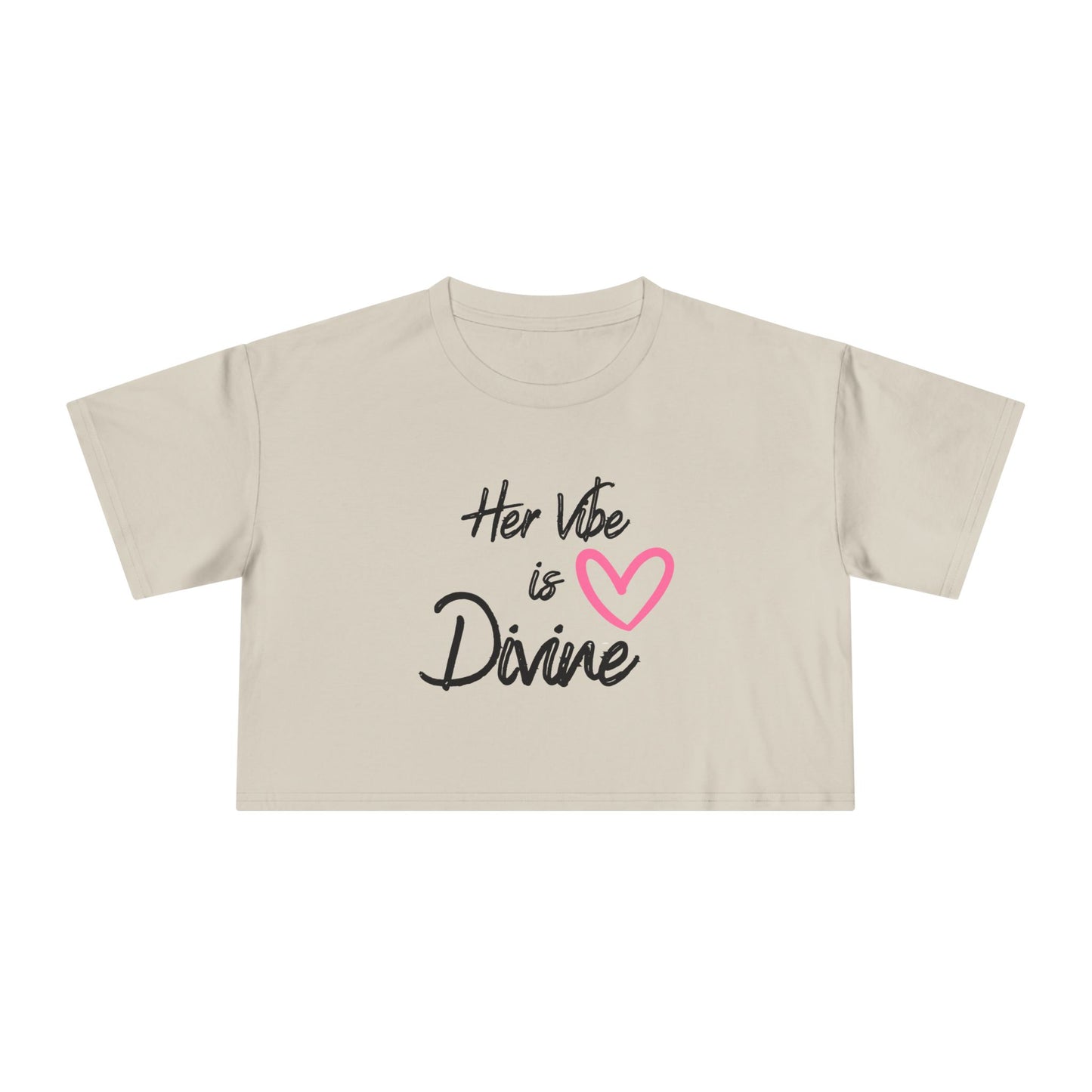 Faith-Inspired Women's Crop Tee, Motivational T-Shirt, Christian Apparel, Inspirational Gift, Summer Fashion