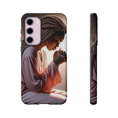 Spiritual Prayer Phone Case - Tough Cases with Inspirational Design