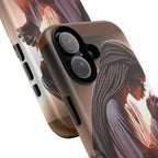 Cell phone case-Woman Praying-Spiritual Prayer Phone Case - Tough Cases with Inspirational Design