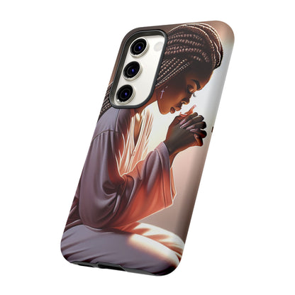 Spiritual Prayer Phone Case - Tough Cases with Inspirational Design