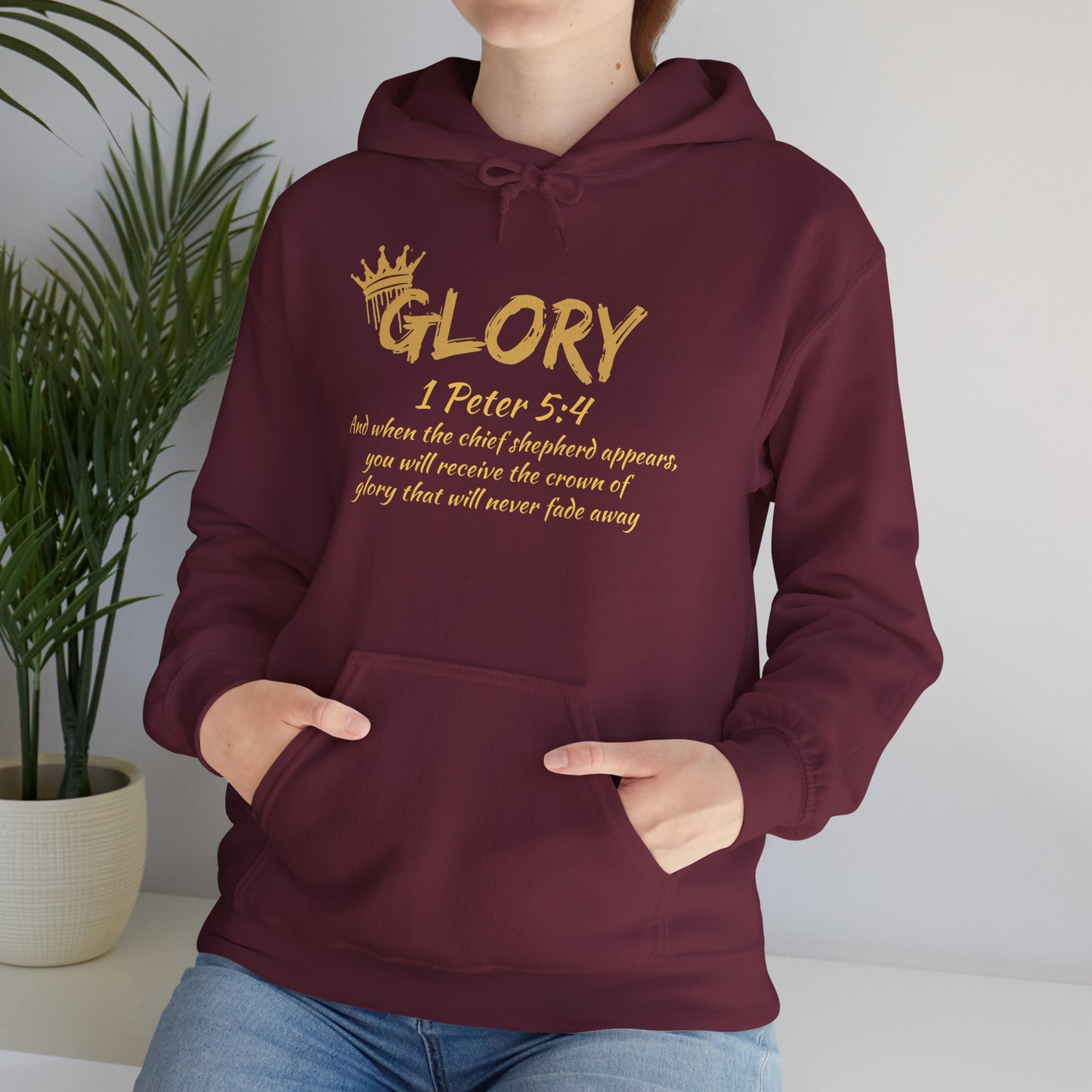 Golden Crown of Glory- Unisex Heavy Blend™ Hoodie