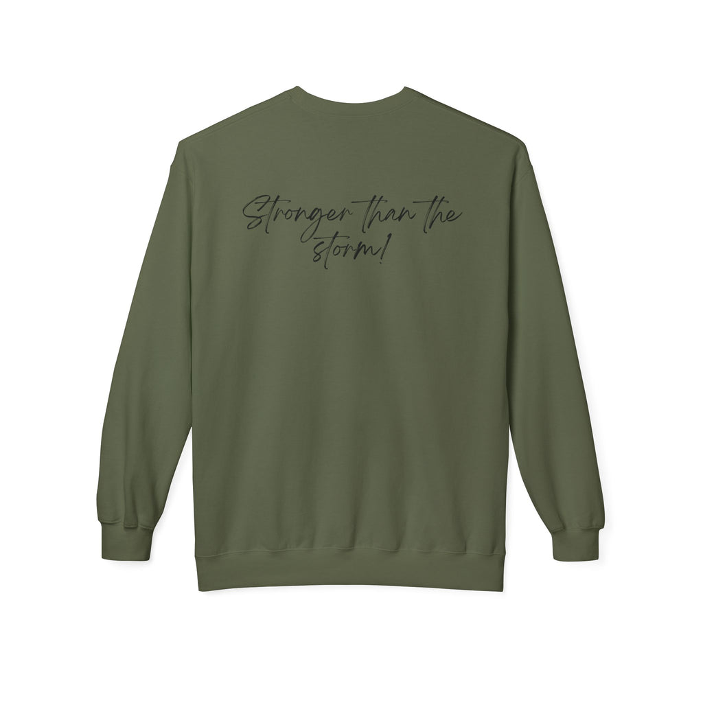 Crewneck Sweatshirt "She survived everything that was meant to destroy her"