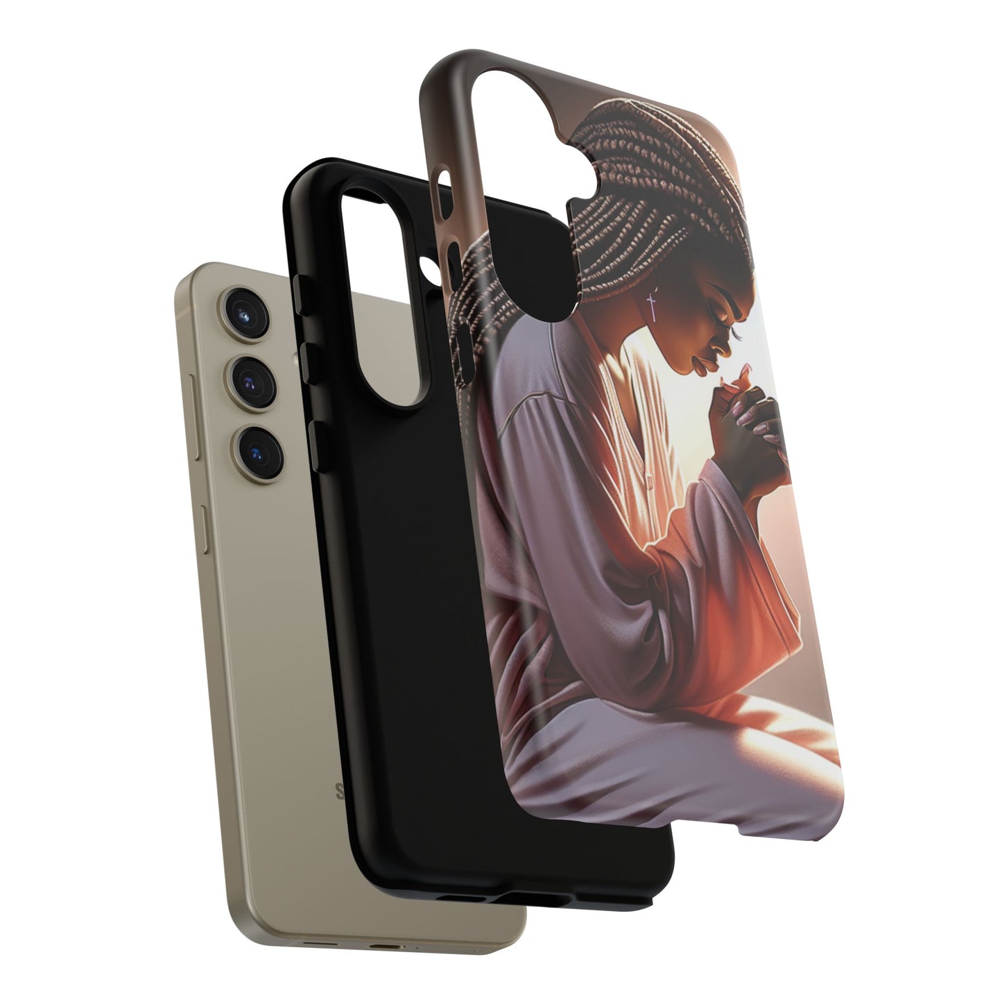 Spiritual Prayer Phone Case - Tough Cases with Inspirational Design