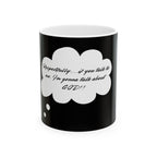 Ceramic Mug -Perfect Gift for Coffee Lovers who love to talk about Christ-11oz & 15oz -
