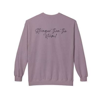 "She survived everything that was meant to destroy her" Crewneck Sweatshirt