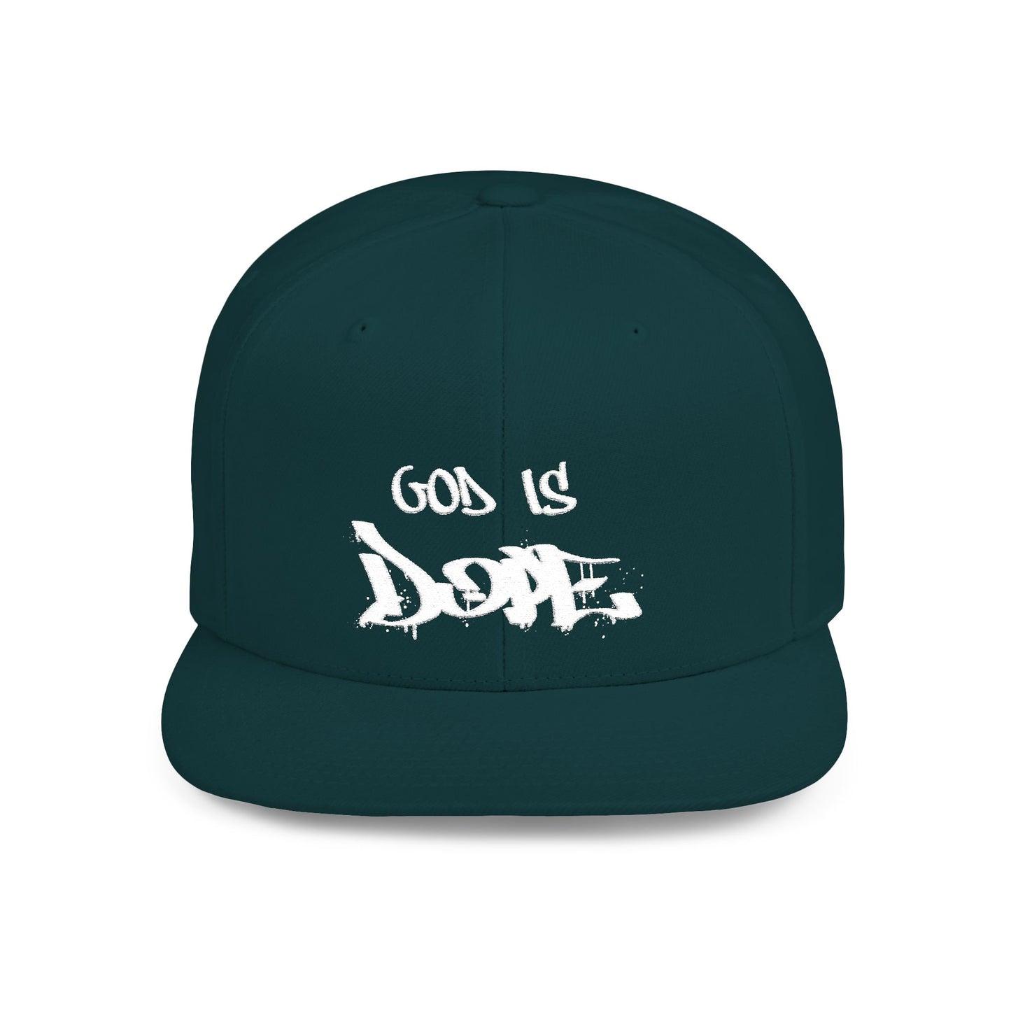 God is Dope-Snapback Hat (White letters) multiple colors