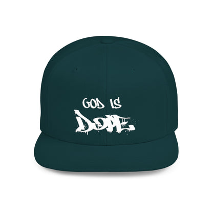 God is Dope-Snapback Hat (White letters) multiple colors