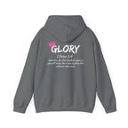 Glory Dripping Crown Unisex Hoodie -Faith inspired Heavy Blend Sweatshirt