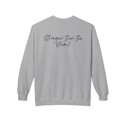 "She survived everything that was meant to destroy her" Crewneck Sweatshirt
