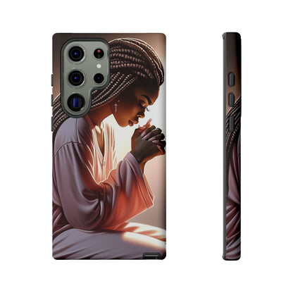 Spiritual Prayer Phone Case - Tough Cases with Inspirational Design