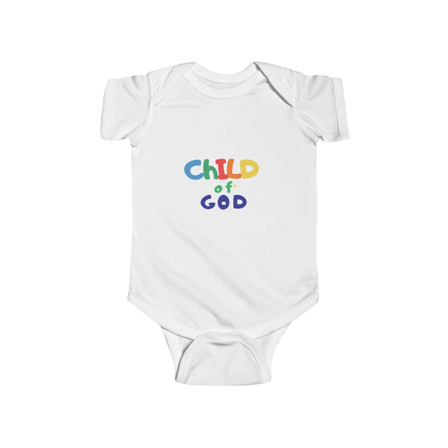 Child of God Infant Bodysuit - Colorful Baby Onesie