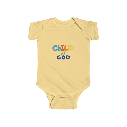 Child of God Infant Bodysuit - Colorful Baby Onesie