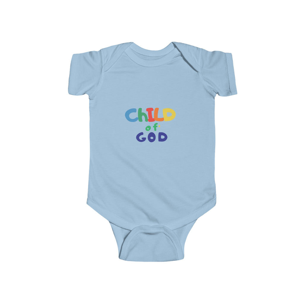 Toddler Child of God Infant Bodysuit - Colorful Baby Onesie
