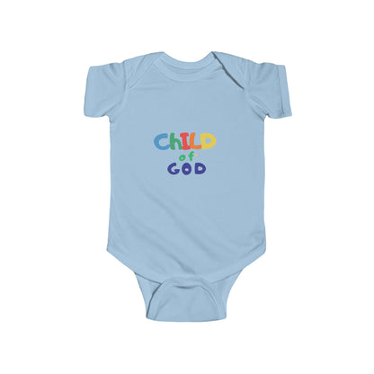 Child of God Infant Bodysuit - Colorful Baby Onesie