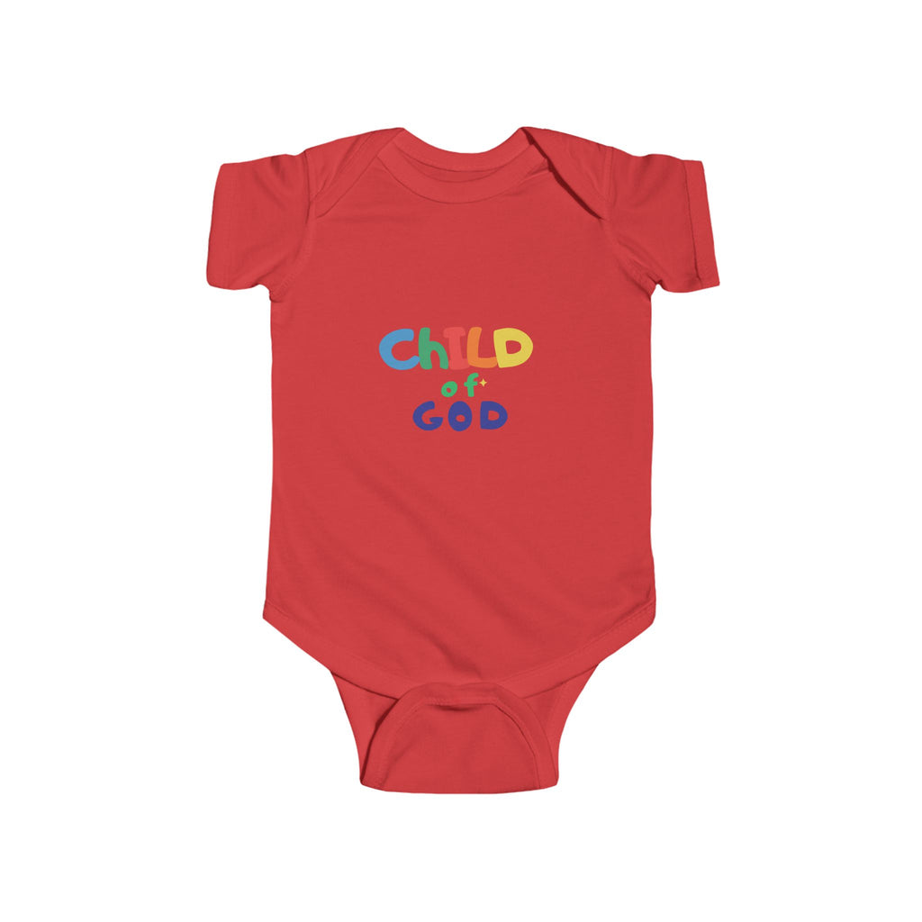 Toddler Child of God Infant Bodysuit - Colorful Baby Onesie