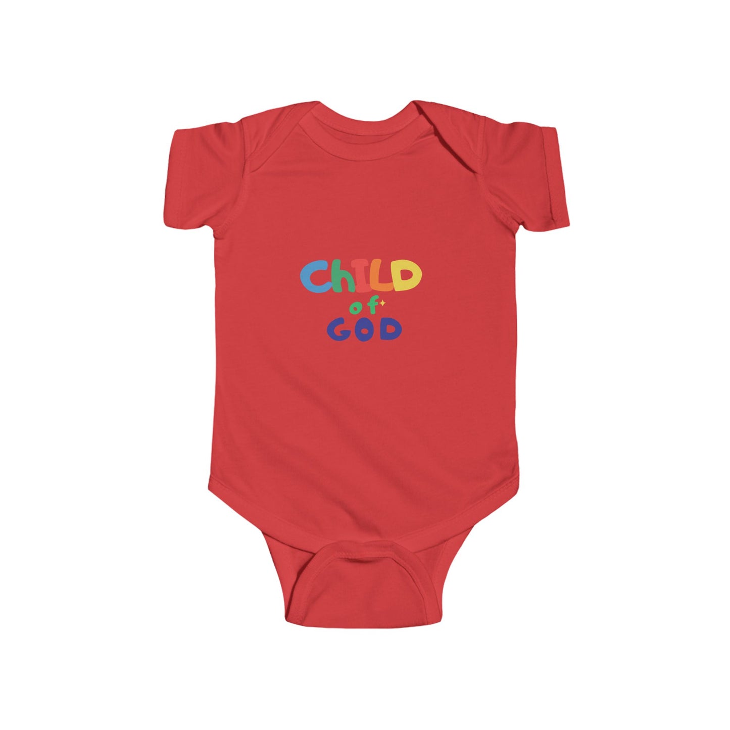 Child of God Infant Bodysuit - Colorful Baby Onesie