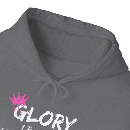 Glory Dripping Crown Unisex Hoodie -Faith inspired Heavy Blend Sweatshirt