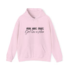 "Pray. Wait. Trust. God Has a Plan"-THE FOG BRAND Hooded Sweatshirt -
