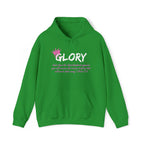 Glory Dripping Crown Unisex Hoodie -Faith inspired Heavy Blend Sweatshirt