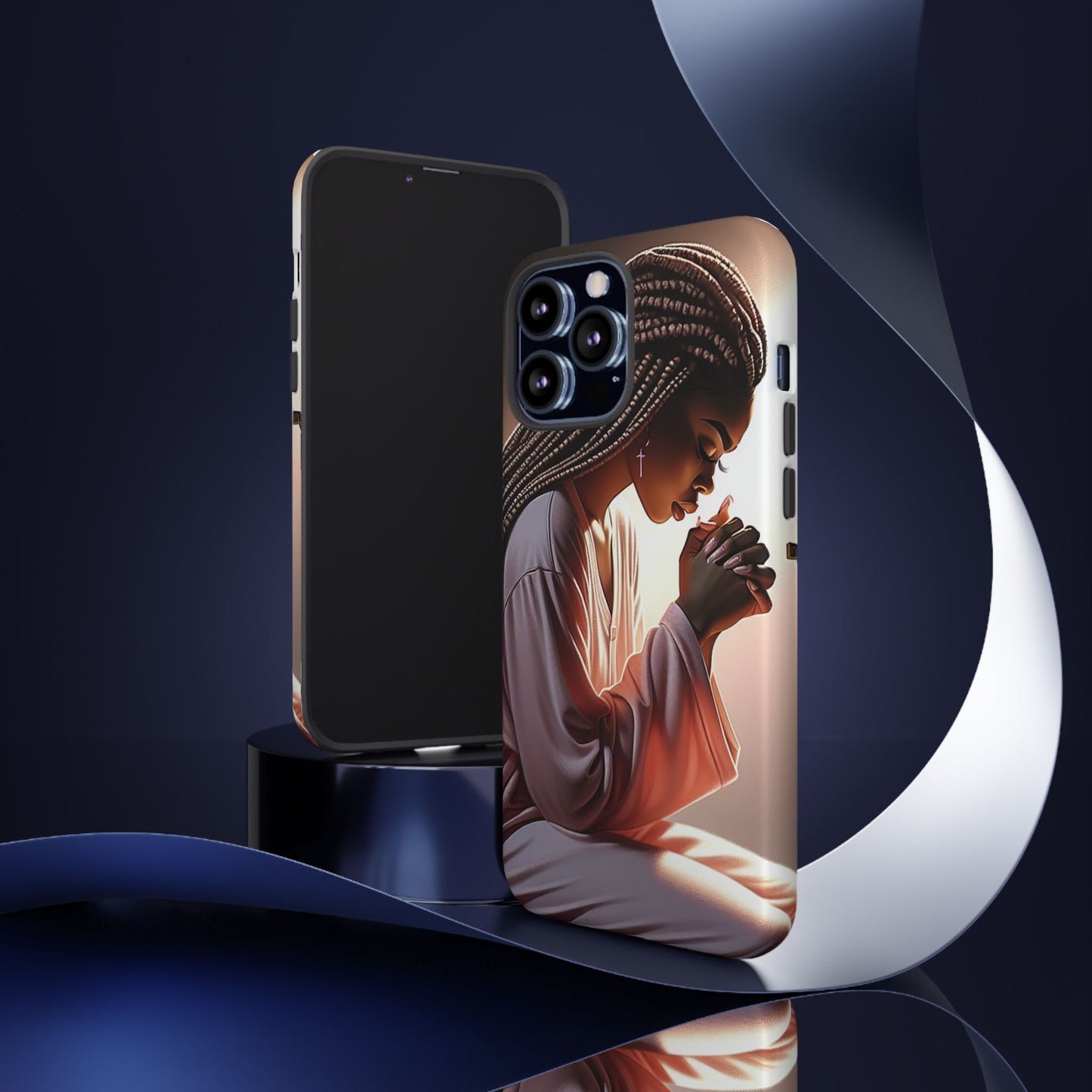 Spiritual Prayer Phone Case - Tough Cases with Inspirational Design