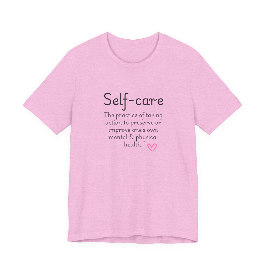 Embrace Self-Care Unisex Jersey Tee
