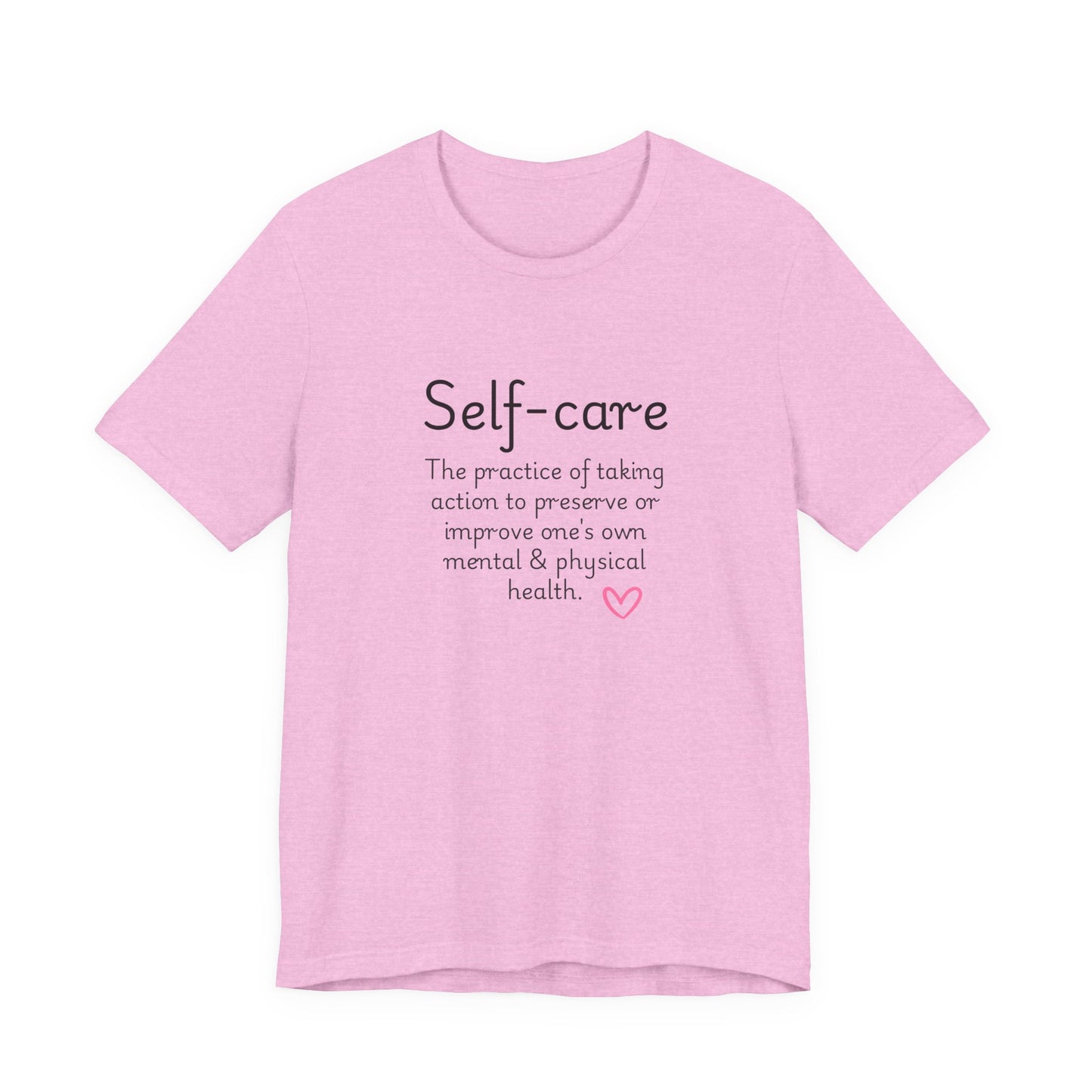 Embrace Self-Care Unisex Jersey Tee