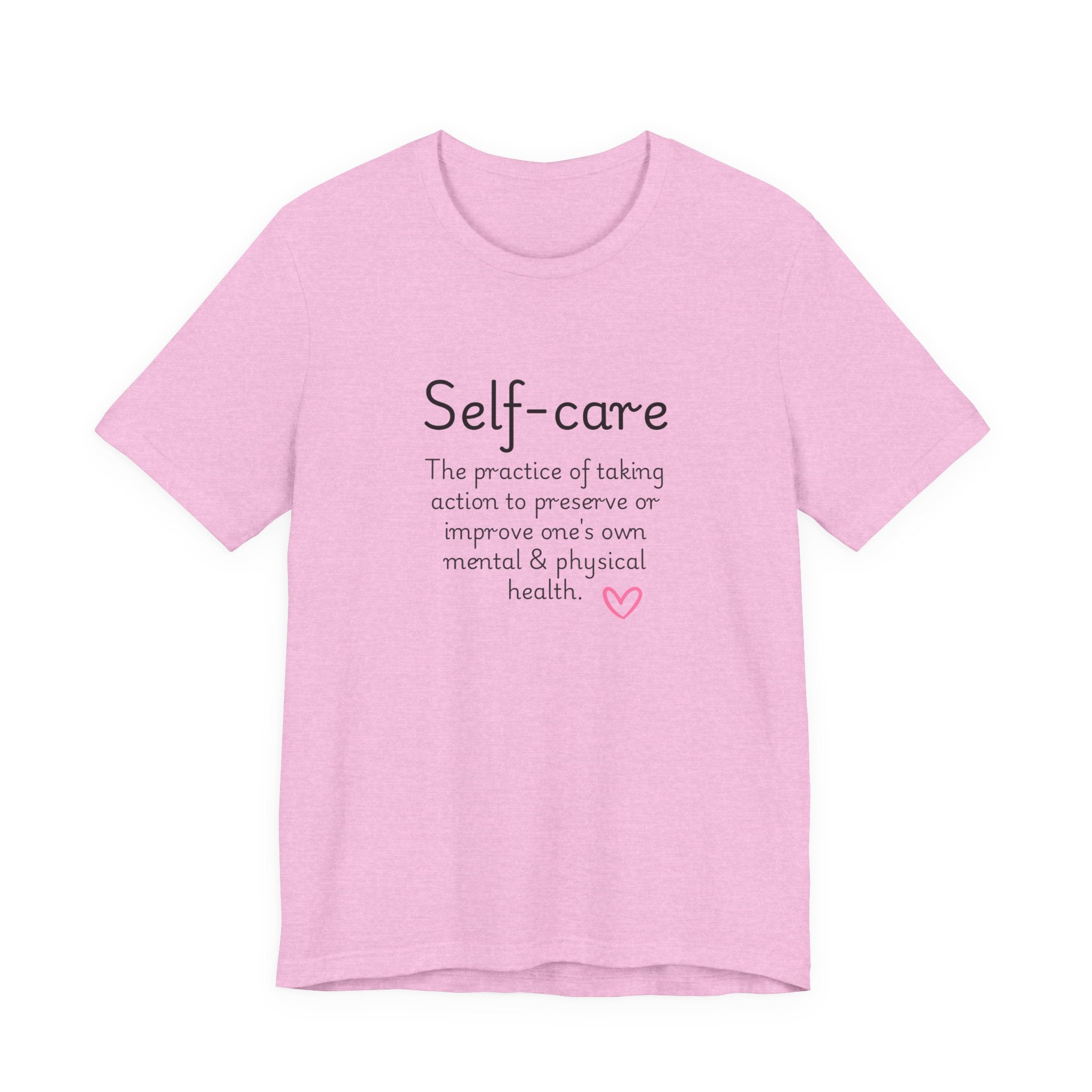 Embrace Self-Care Unisex Jersey Tee