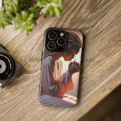 Spiritual Prayer Phone Case - Tough Cases with Inspirational Design