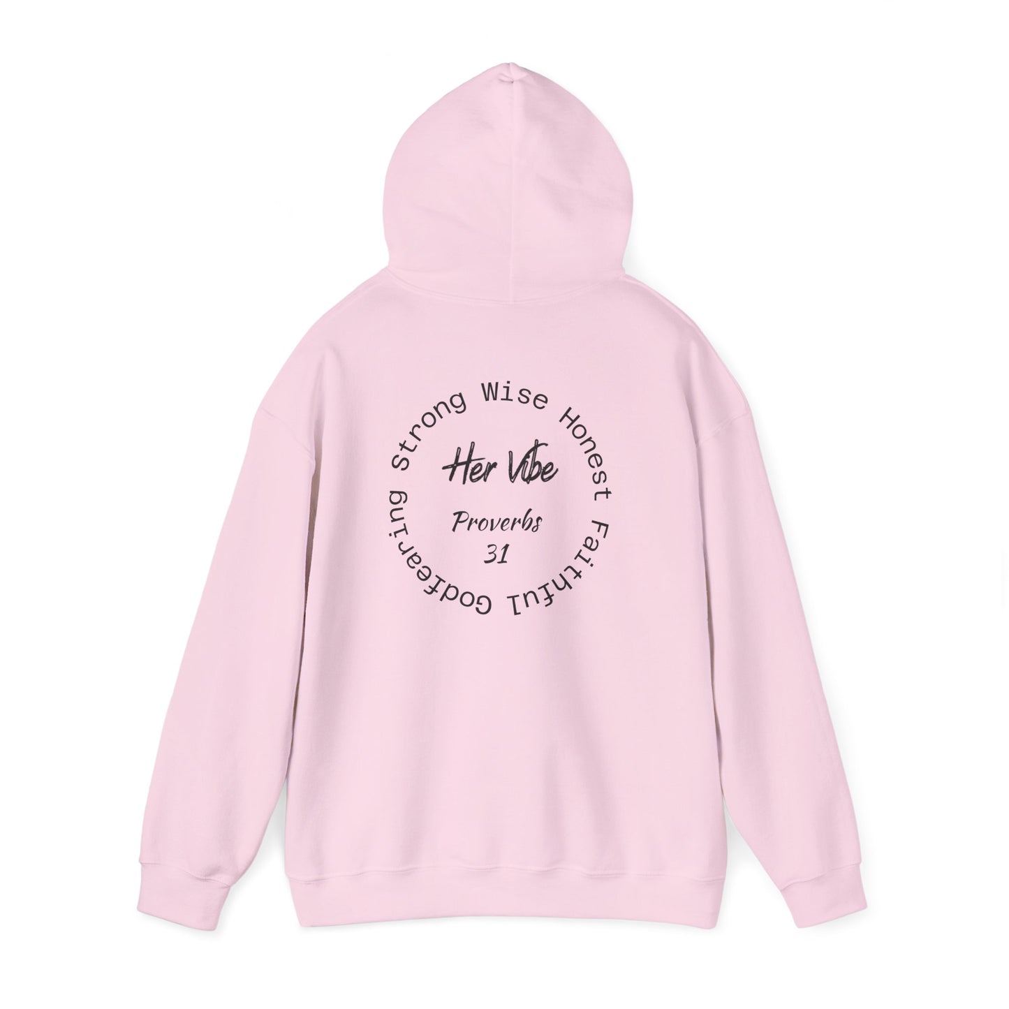Her Vibe Is Divine Proverbs 31 Woman-Hoodie for God Fearing Women