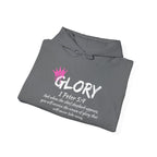 Glory Dripping Crown Unisex Hoodie -Faith inspired Heavy Blend Sweatshirt