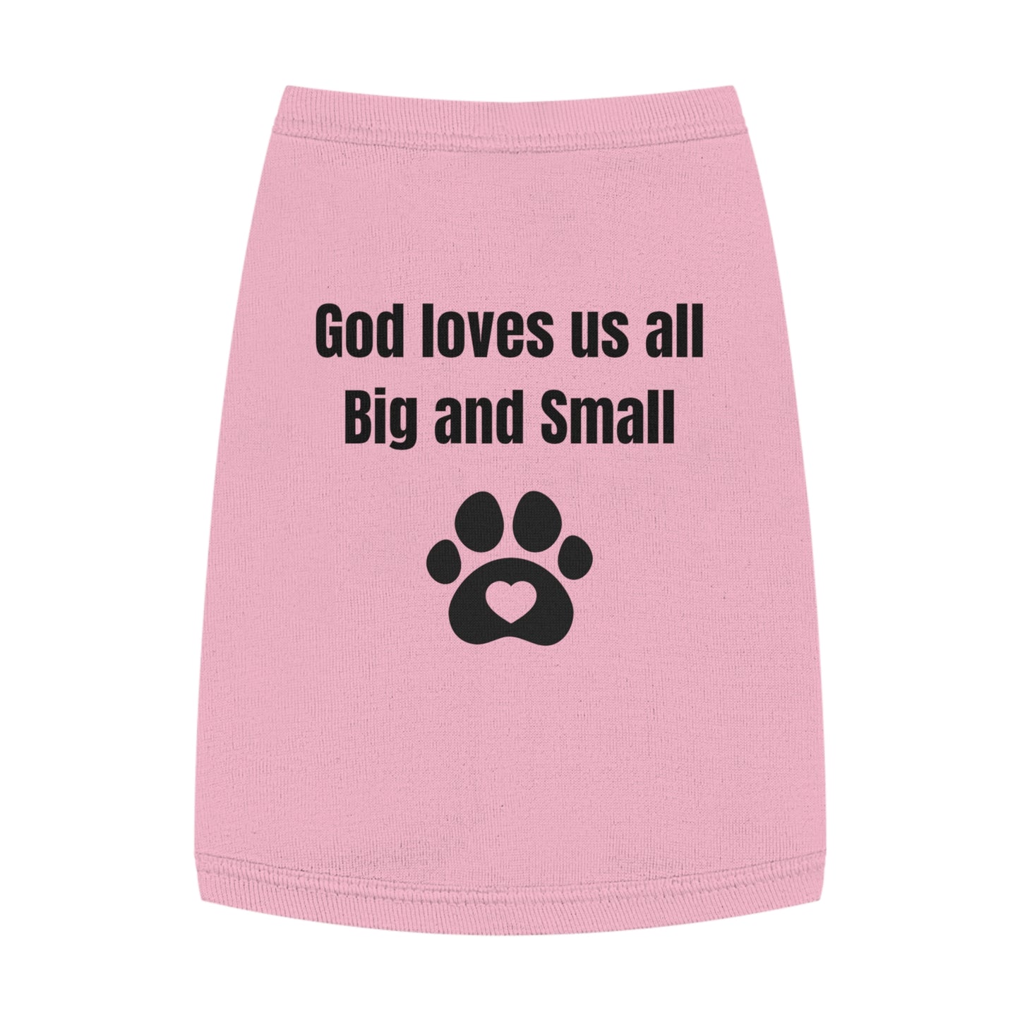 Pet Tank Top - 'Walks, Treats & Jesus'