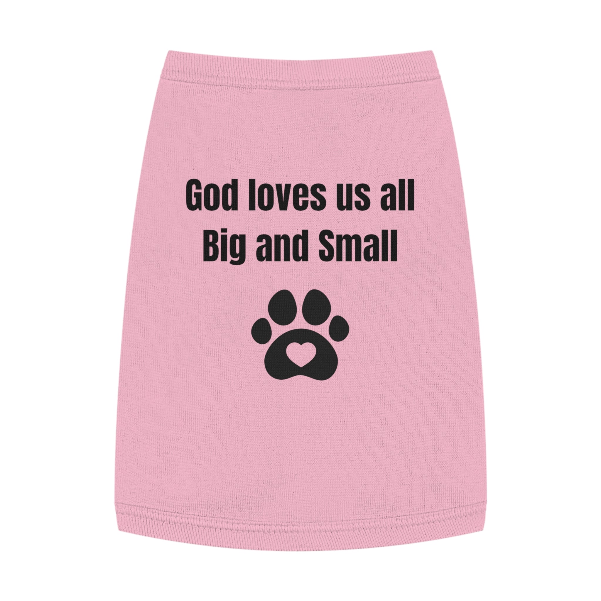 Pet Tank Top - 'Walks, Treats & Jesus'