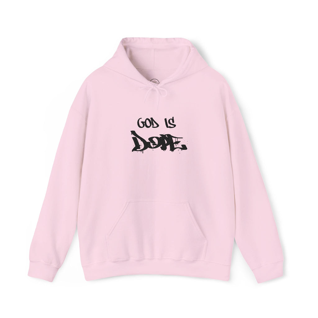 God is Dope Hoodie -Unisex Heavy Blend Sweatshirt, Casual Wear, Streetwear, Gift for Teens, Inspirational Clothing