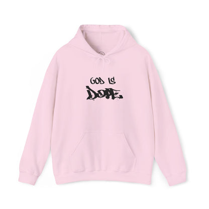 God is Dope Hoodie -Unisex Heavy Blend Sweatshirt, Casual Wear, Streetwear, Gift for Teens, Inspirational Clothing