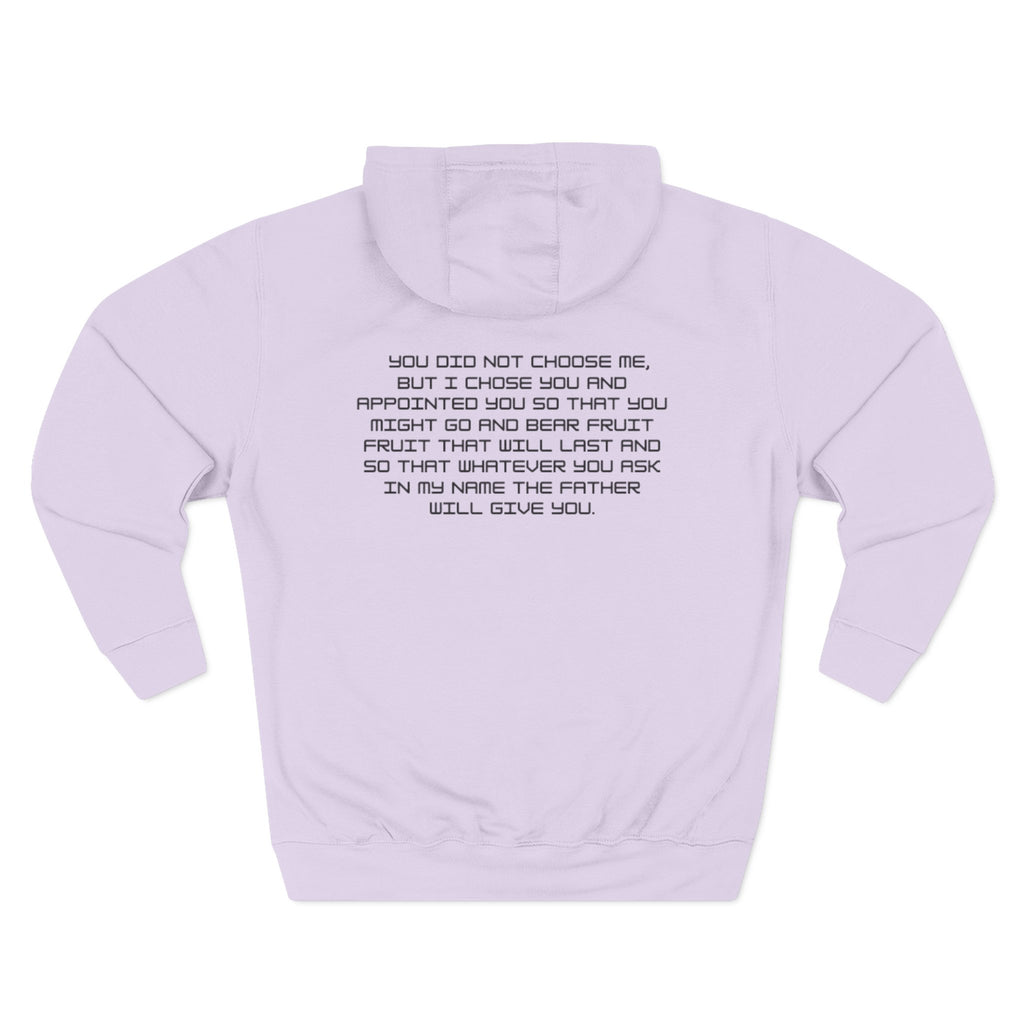 Created With Purpose Hoodie — Inspirational Faith Graphic Hoodie