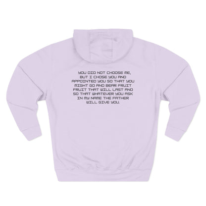 Created With Purpose Hoodie — Inspirational Faith Graphic Hoodie