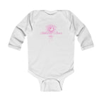 Toddler Bibles & Bows Pink/white Butterfly Infant long sleeve Bodysuit - Cute Baby Gift, Newborn Clothing, Baby Shower Present, Toddler Outfit,